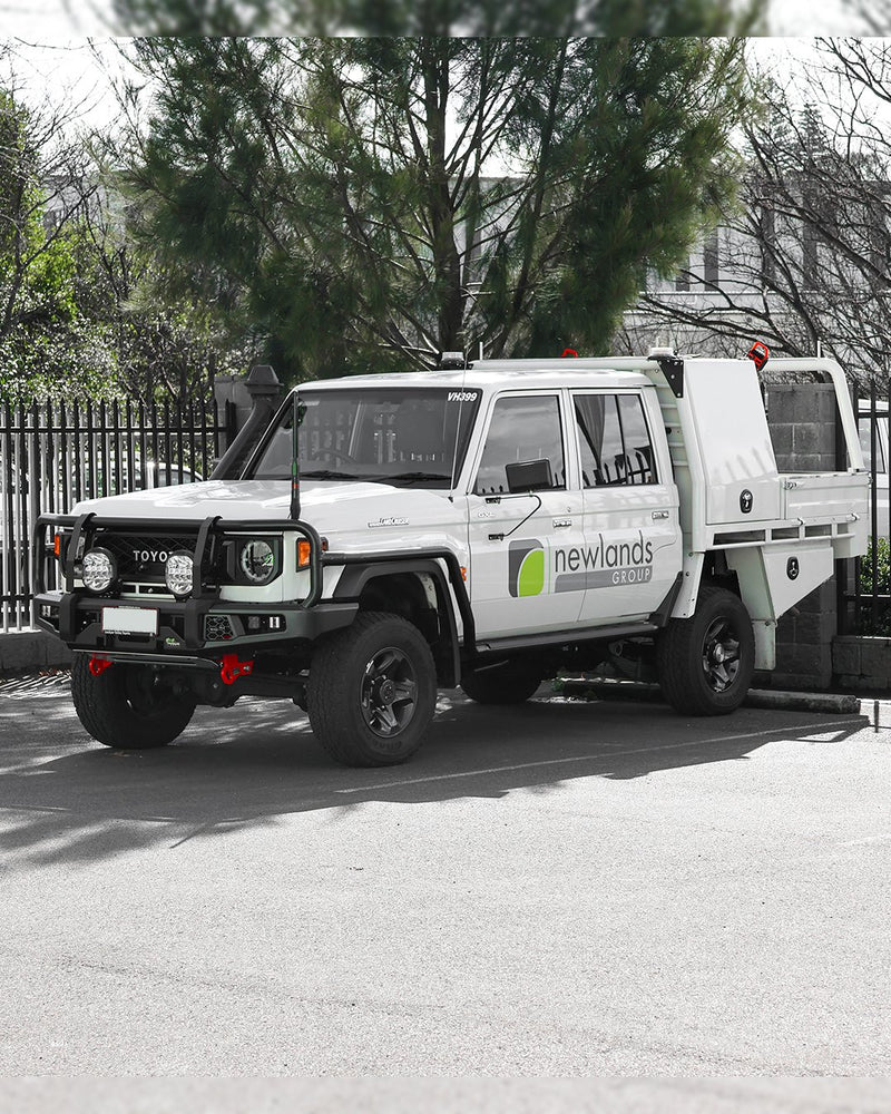 79 Series Fleet Upgrades | Protection, Communication, Safety, Towing & More - Mick Tighe 4x4 & Outdoor