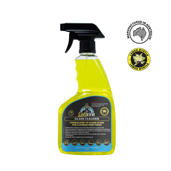 Lemon Myrtle Glass Cleaner - Mick Tighe 4x4 & Outdoor - Dirty Steve - DS1016 - Lemon Myrtle Glass Cleaner