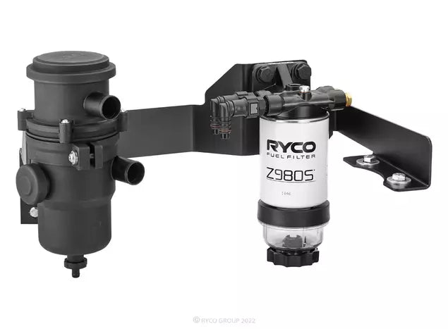 Ryco Filtration Upgrade Kit Catch Can & Fuel Filter to suit Toyota VDJ200 series 2007+ - Mick Tighe 4x4 & Outdoor - Ryco - X105R - Ryco Filtration Upgrade Kit Catch Can & Fuel Filter to suit Toyota VDJ200 series 2007+