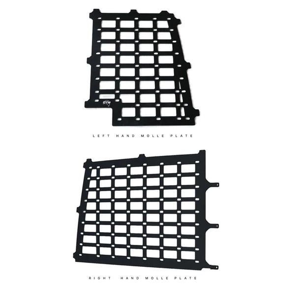 Troopy Rear Molle Plates | Left & Right Bundle Deal - Mick Tighe 4x4 & Outdoor - Overland Tourers Australia - OTA78 - MOLLEP - BUNDLE2 - Troopy Rear Molle Plates | Left & Right Bundle Deal