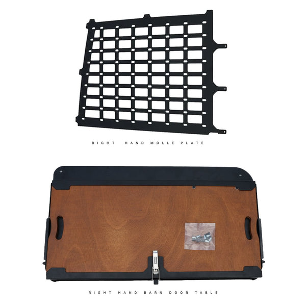 Troopy RH Molle Plates and Table | Right Hand Products Bundle Deal - Mick Tighe 4x4 & Outdoor - Overland Tourers Australia - OTA78 - RH - BUNDLE5 - Troopy RH Molle Plates and Table | Right Hand Products Bundle Deal