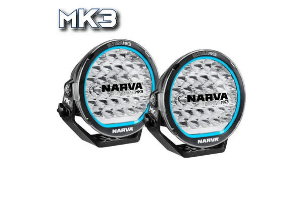 ULTIMA MK3 215 LED DRIVING LIGHTS KIT – HYBRID BEAM (Pair) - Mick Tighe 4x4 & Outdoor - Narva - 71744 - ULTIMA MK3 215 LED DRIVING LIGHTS KIT – HYBRID BEAM (Pair)