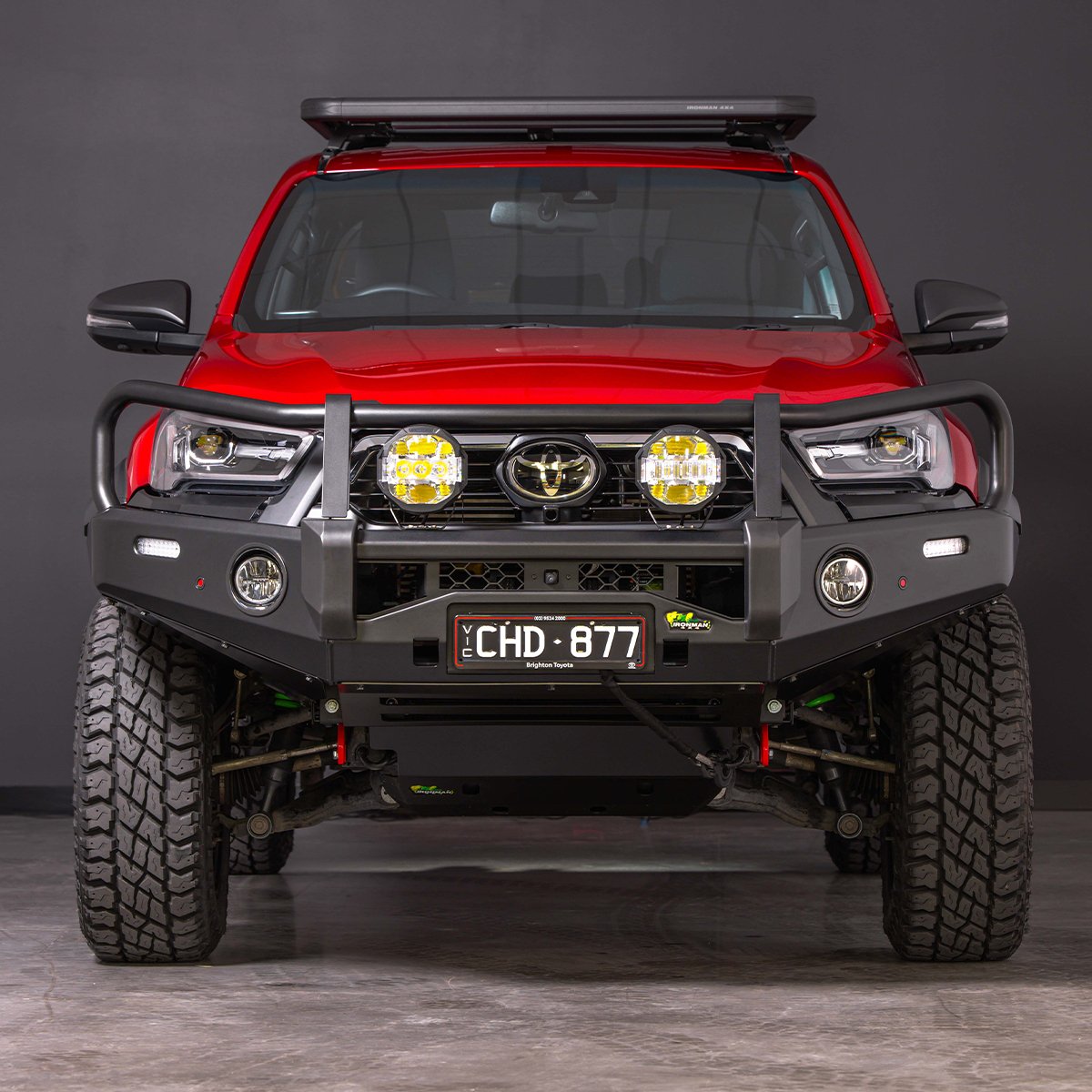 Ironman 4x4 Commercial Deluxe Bull Bar Toyota Hilux Rogue 2023+