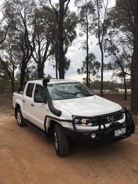 Steel Side Steps and Rails to suit Volkswagen Amarok 11/2016+ - Mick Tighe 4x4 & Outdoor-Ironman 4x4-SSR034--Steel Side Steps and Rails to suit Volkswagen Amarok 11/2016+