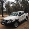 Steel Side Steps and Rails to suit Volkswagen Amarok 11/2016+ - Mick Tighe 4x4 & Outdoor-Ironman 4x4-SSR034--Steel Side Steps and Rails to suit Volkswagen Amarok 11/2016+